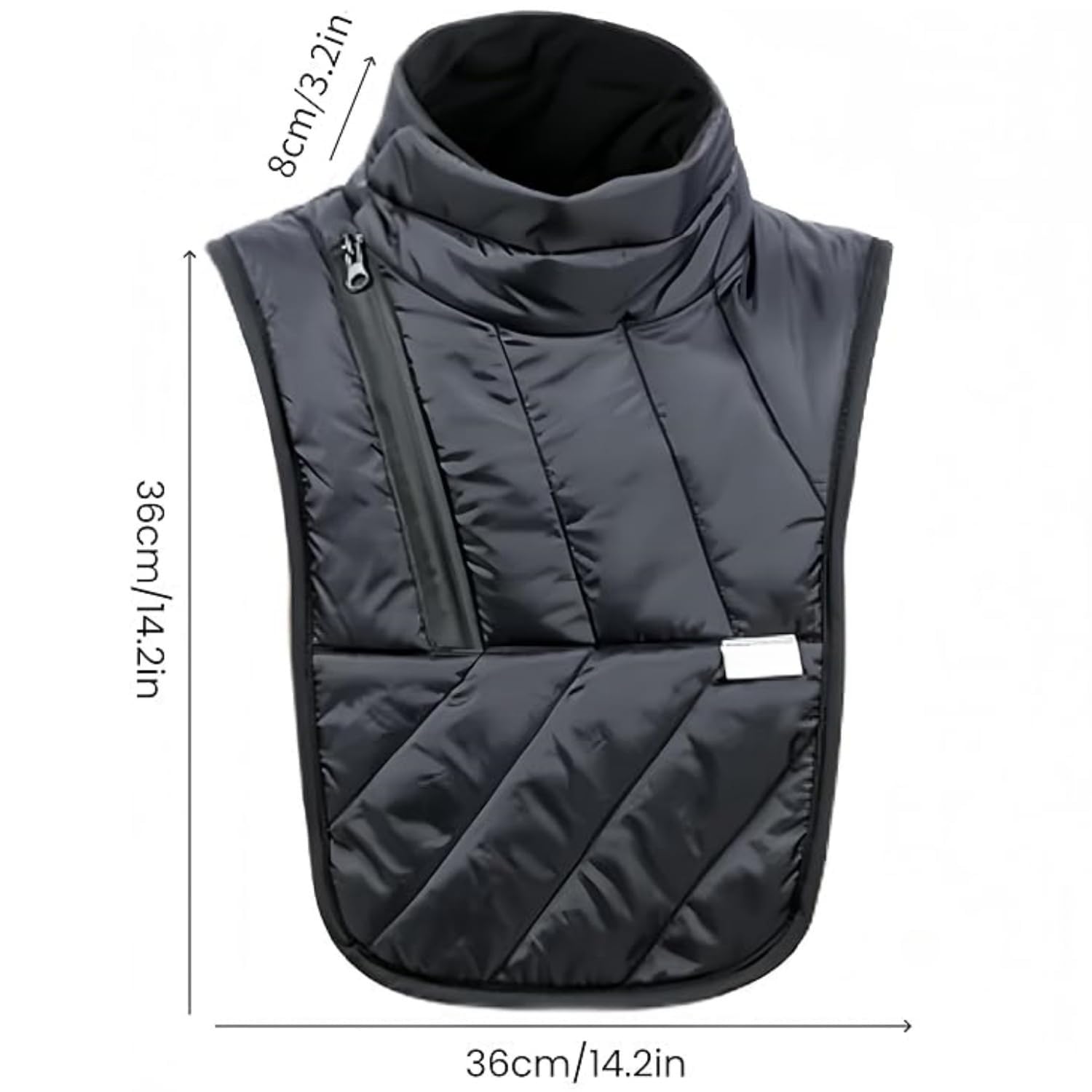 Scaldacollo da Motociclista ，Scaldacollo Moto Invernale，Sciarpa Termica per Moto - Impermeabile e Traspirante, Copricollo Regolabile Unisex per Ciclismo, Trekking, Sport Invernali