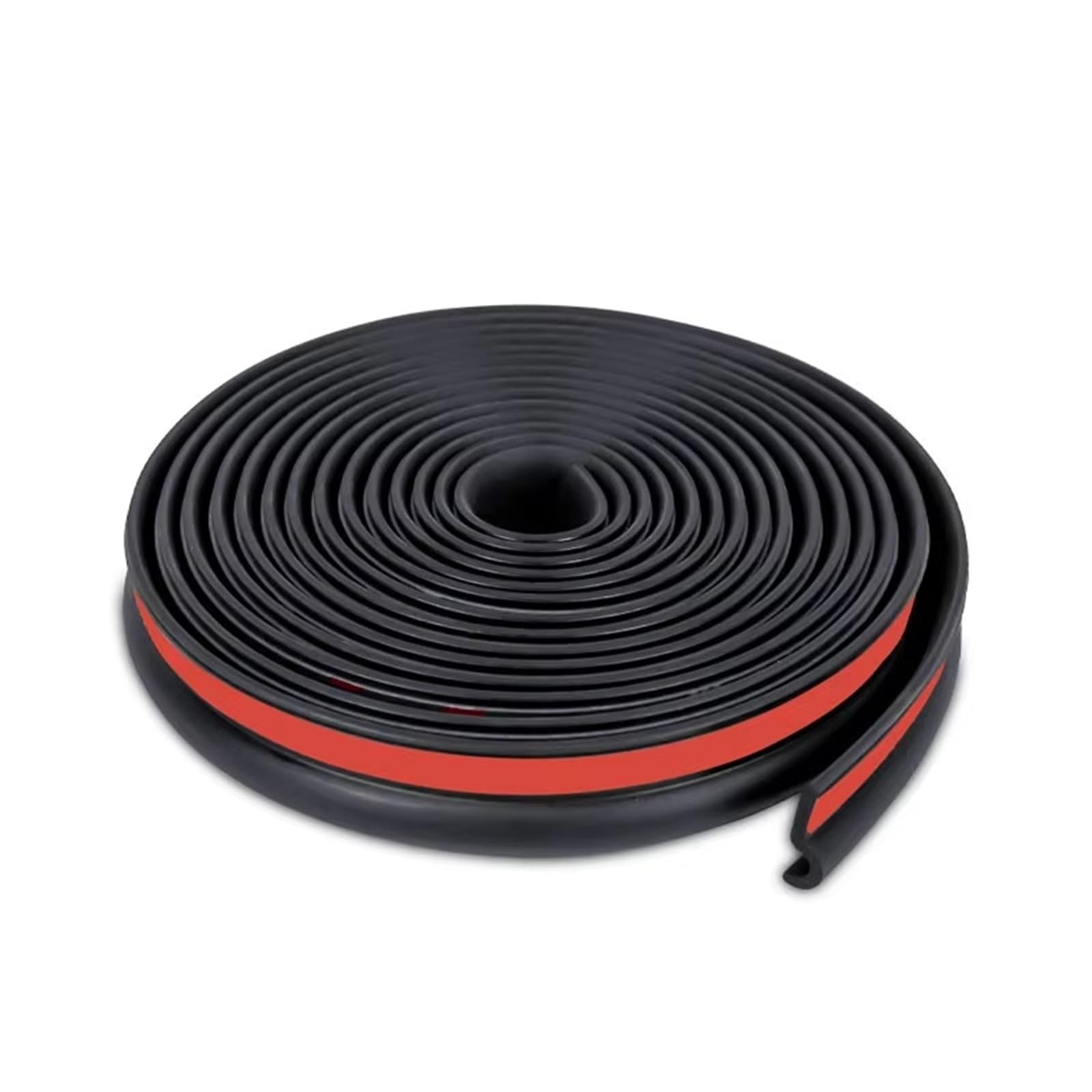 Vamhhx One Color Car Rubber Sealing Strips Auto Door Edge Weatherstrip Car Seal Strip Z Type Hood Weather Rubber Dustproof Waterproof Noise Insulation Car Door Rubber Seal(4M)