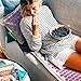 Pranamat Acupressure Large Mat and Pillow Set, Premium Acupressure Therapy for Pain Relief and Relaxation, Handcrafted in Europe with Sustainable and Natural Materials (Amethyst)