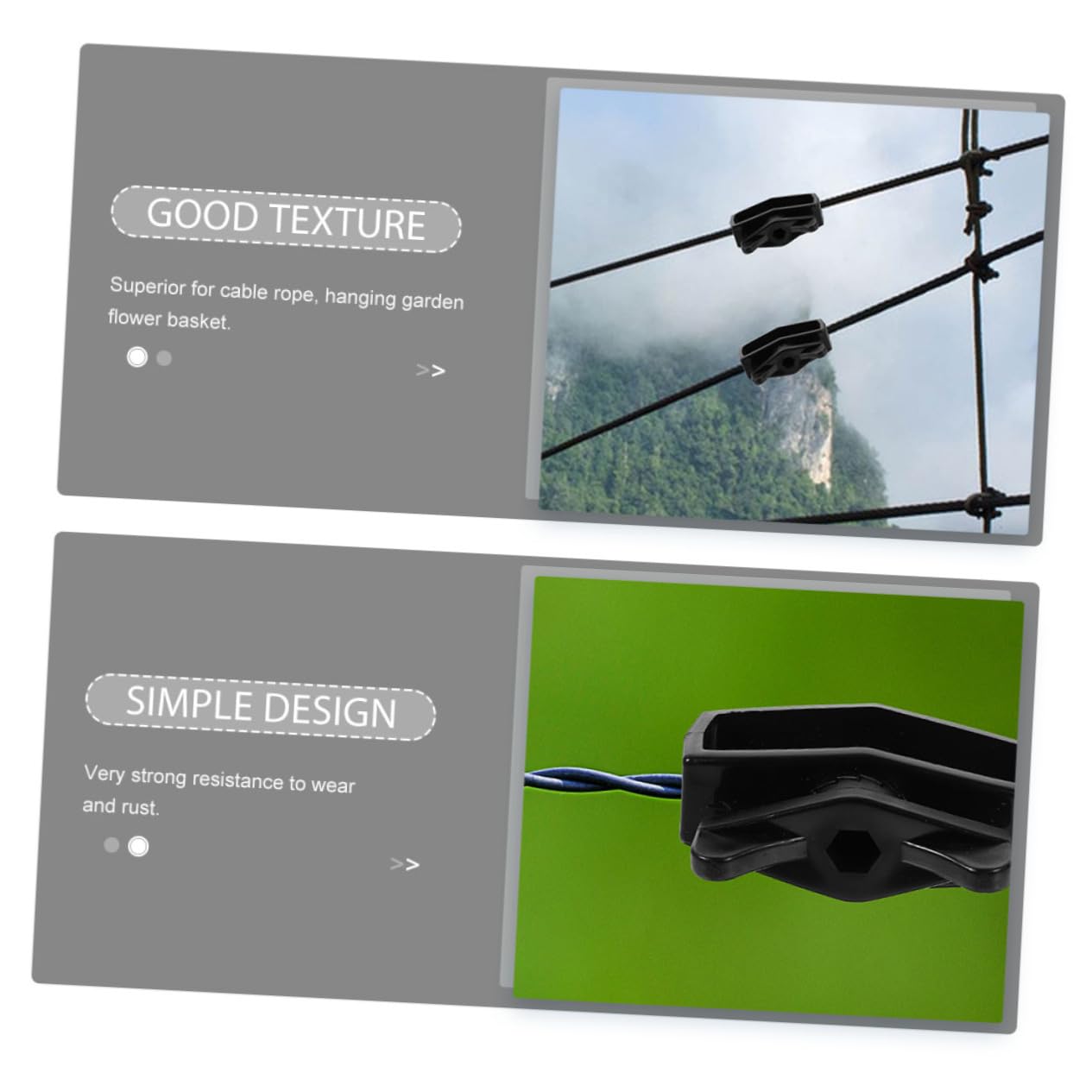 INOOMP 24pezzi Tenditore Per Metallici Resistente Agli Urti Per Recinzioni Da Facile Installazione e Lunga