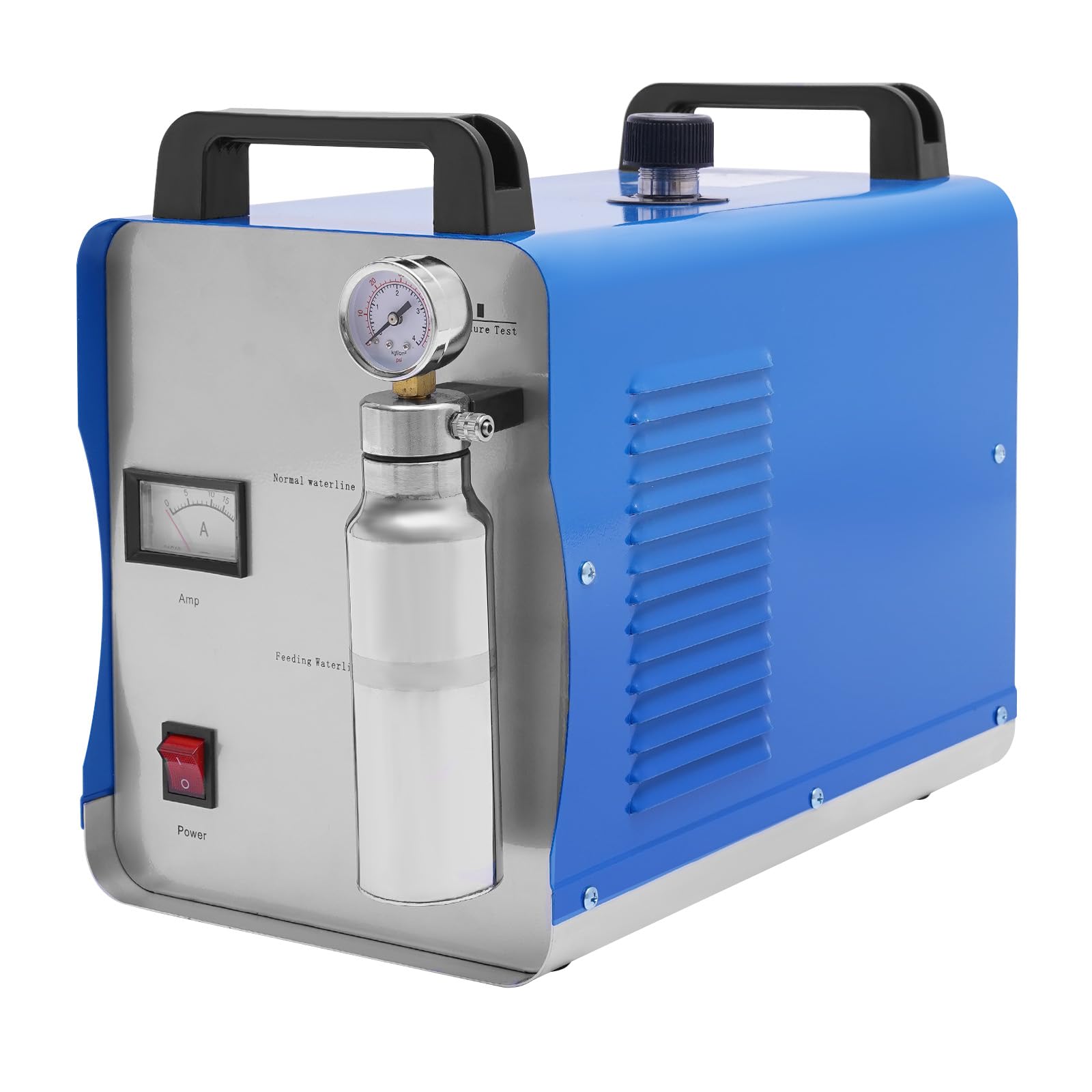 Pulidora de mesa portátil de hidrógeno de 400 W, soldador de agua, pulidor de llama ajustable, para pulir materiales acrílicos, 1800 ml