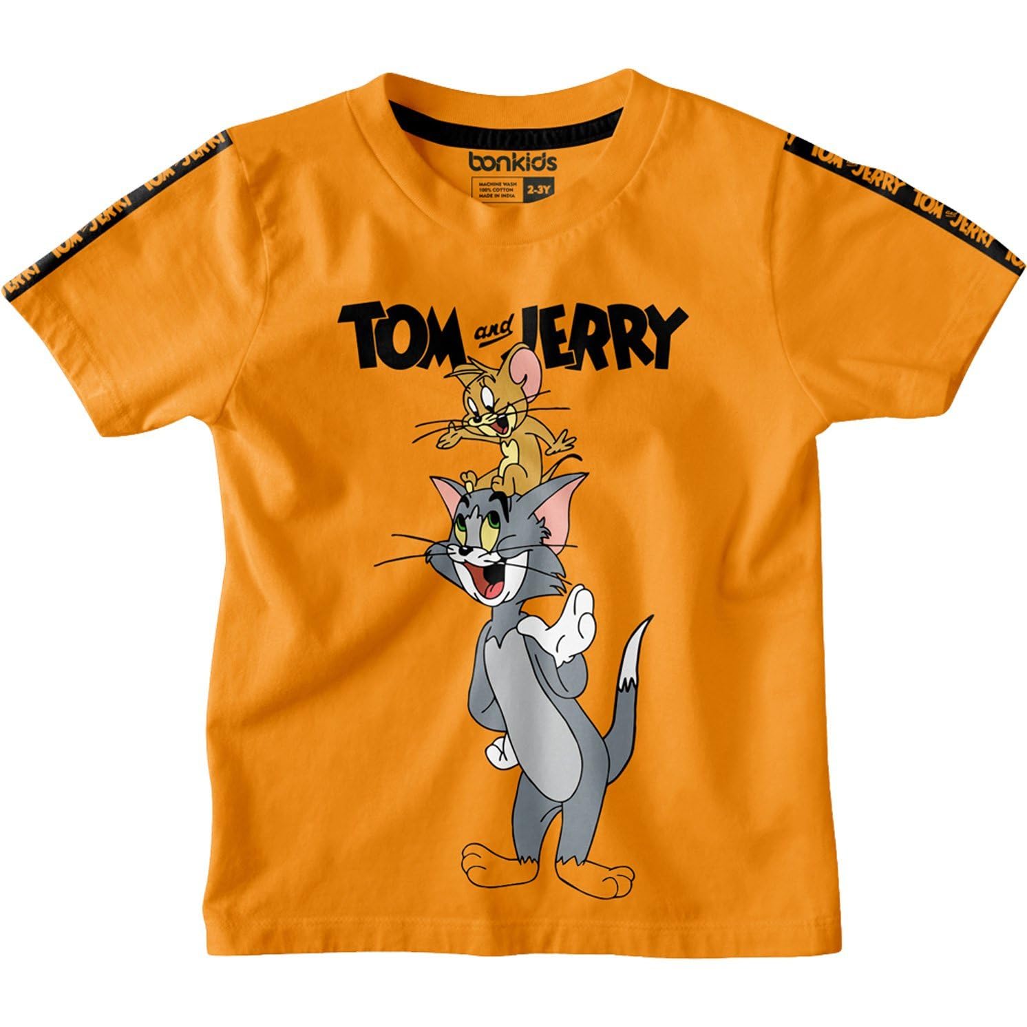 BONKIDSBoy's Cartoon Regular Fit T-Shirt