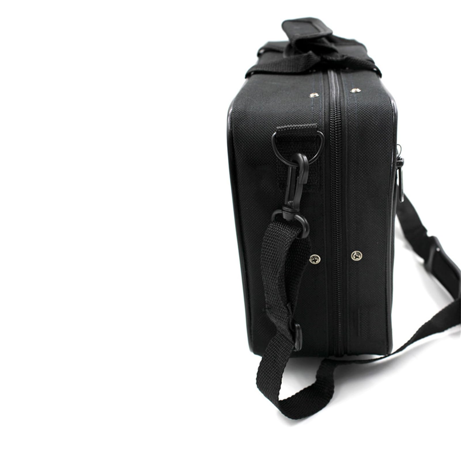 DIIOOMIEEU Waterproof Black Clarinet Box Case Foam Padded Thicken Oxford Cloth Clarinet Sotrage Bag with Handle Strap