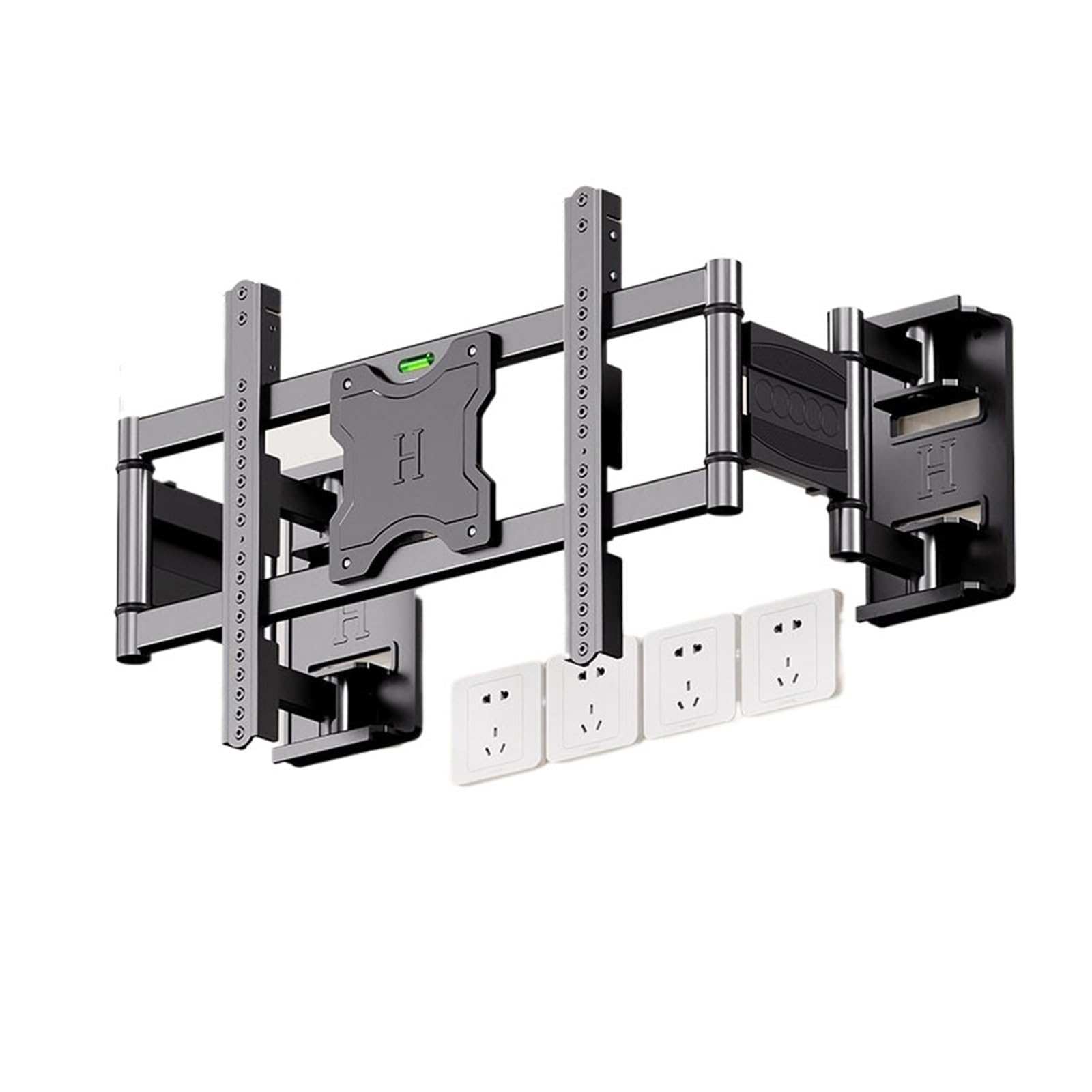 Adatto for La Maggior Parte Dei Supporti A Parete for TV Da 55-120 Pollici, Con Doppi Bracci Regolabili, Ruotabile E Inclinabile, Supporta Fino A 154 Libbre, 600x900 Mm(32-75 inch)