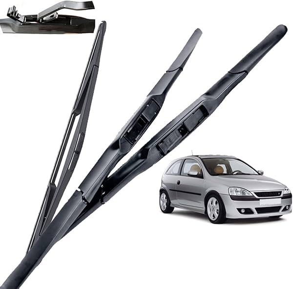 Escobillas limpiaparabrisas para Opel Corsa C Hatchback 2000-2006 Delanteras y Traseras