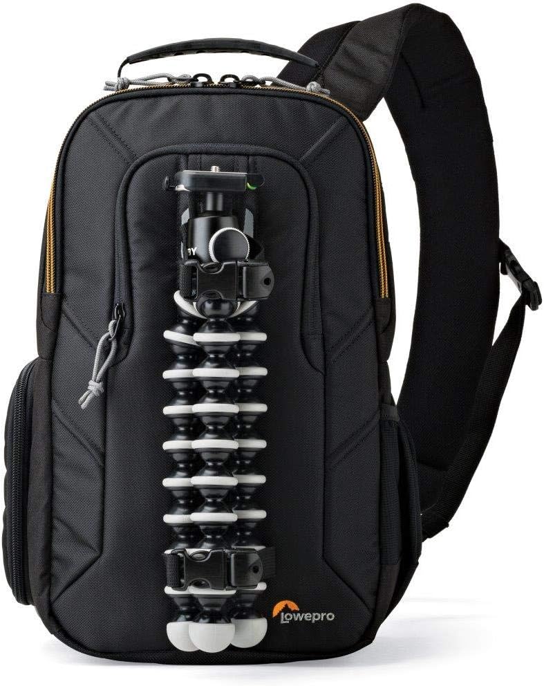 Lowepro Slingshot Edge 150 AW - A Secure, Slim, Smart and Protective Camera Sling for a Mirrorless Kit and Small Tablet, Black