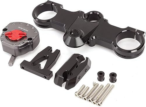 Miniatura 3 de Motocicleta Billet ajustable CNC amortiguador de dirección estabilizador asiento con soporte de montaje kit completo compatible con RC250 RC390 RC