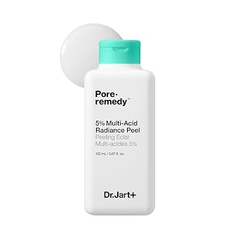 Dr.Jart+ Pore.Remedy 5% Multi-Acid Radiance Peel Korean Face Exfoliator For Face | Korean Skin Care, 5.07 Fl Oz