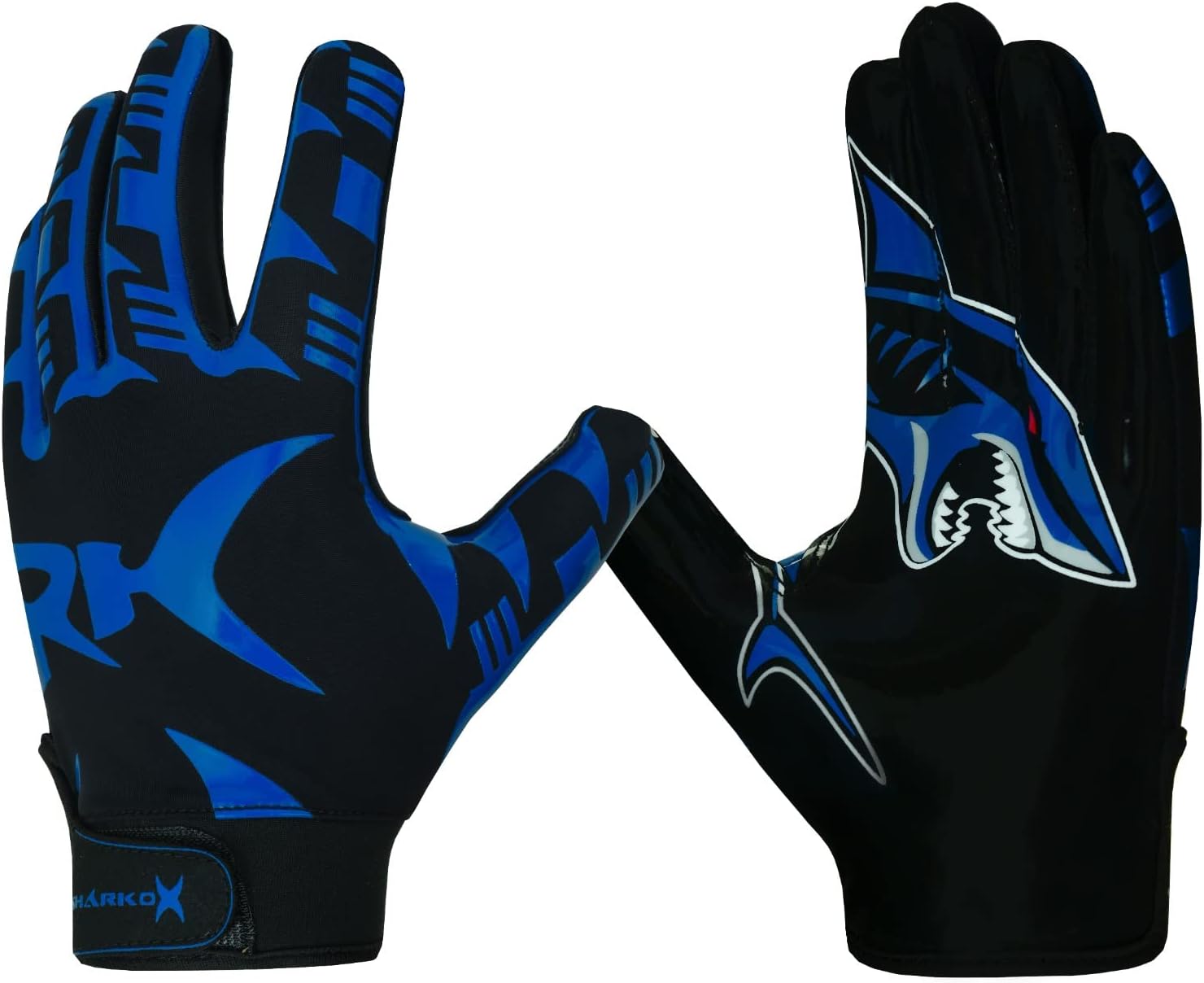 Football Receiver Gloves For Kids - Non-Slip Silicone Grip & Breathable