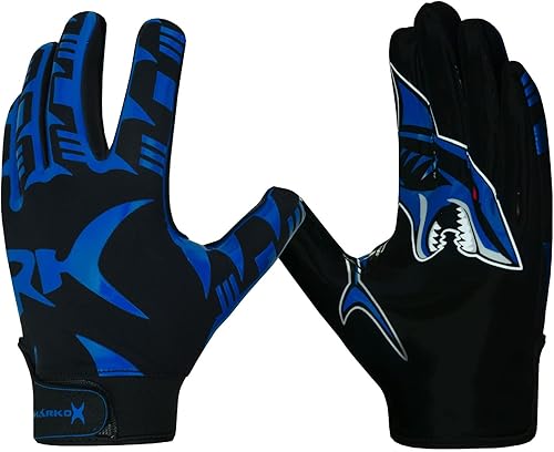 Miniatura 3 de Non-Slip Football Gloves, Wide Receiver Gloves with High Grip, Perfect Sizes for Adult & Youth Football Gloves Men Enhanced Performance & Ultimate