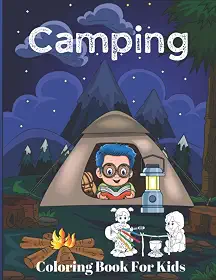 Camping: Coloring Book For Kids