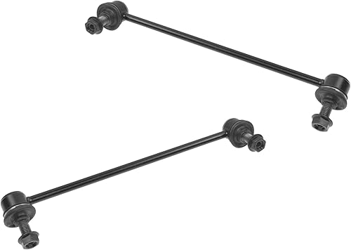 Miniatura 4 de TRQ Juego de eslabones estabilizadores de barra estabilizadora delantera y trasera compatible con Chevrolet Equinox 2005-2006 Pontiac Torrent