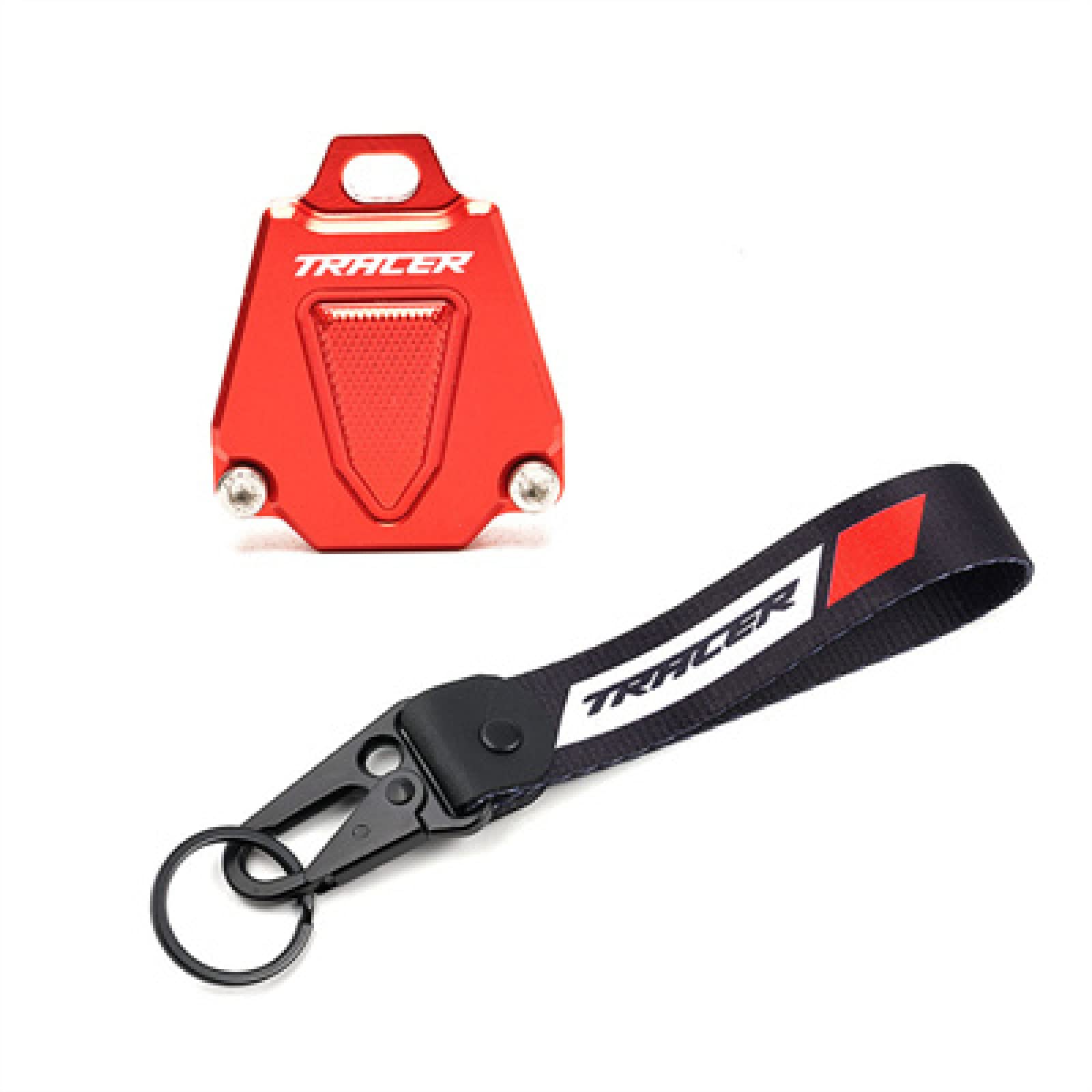 Motorcycle Aluminum Keychain Key Case,Fit for Yāmaha TRACER 900 700 GT TRACER MT-09 MT-07 TRACER 7 GT 9 GT Motorcycle Accessories CNC Key Cover Case Shell
