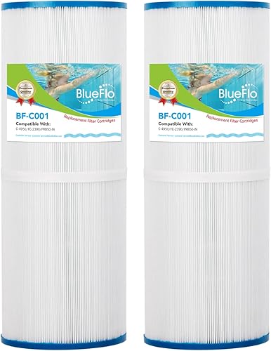 Miniatura 1 de BLUEFLO Cartucho de filtro de spa de repuesto para Unicel C-4950, Pleatco PRB50-IN, Filbur FC-2390, Jacuzzi J210J220J235J245J275, 413-212-02, 373045