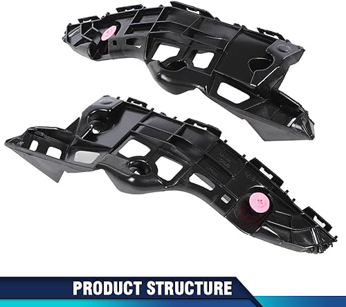 Miniatura 116 de PIT66 Soporte de parachoques delantero compatible con Hyundai Sonata 2011-2015 2 piezas soporte de parachoques delantero izquierdo y derecho