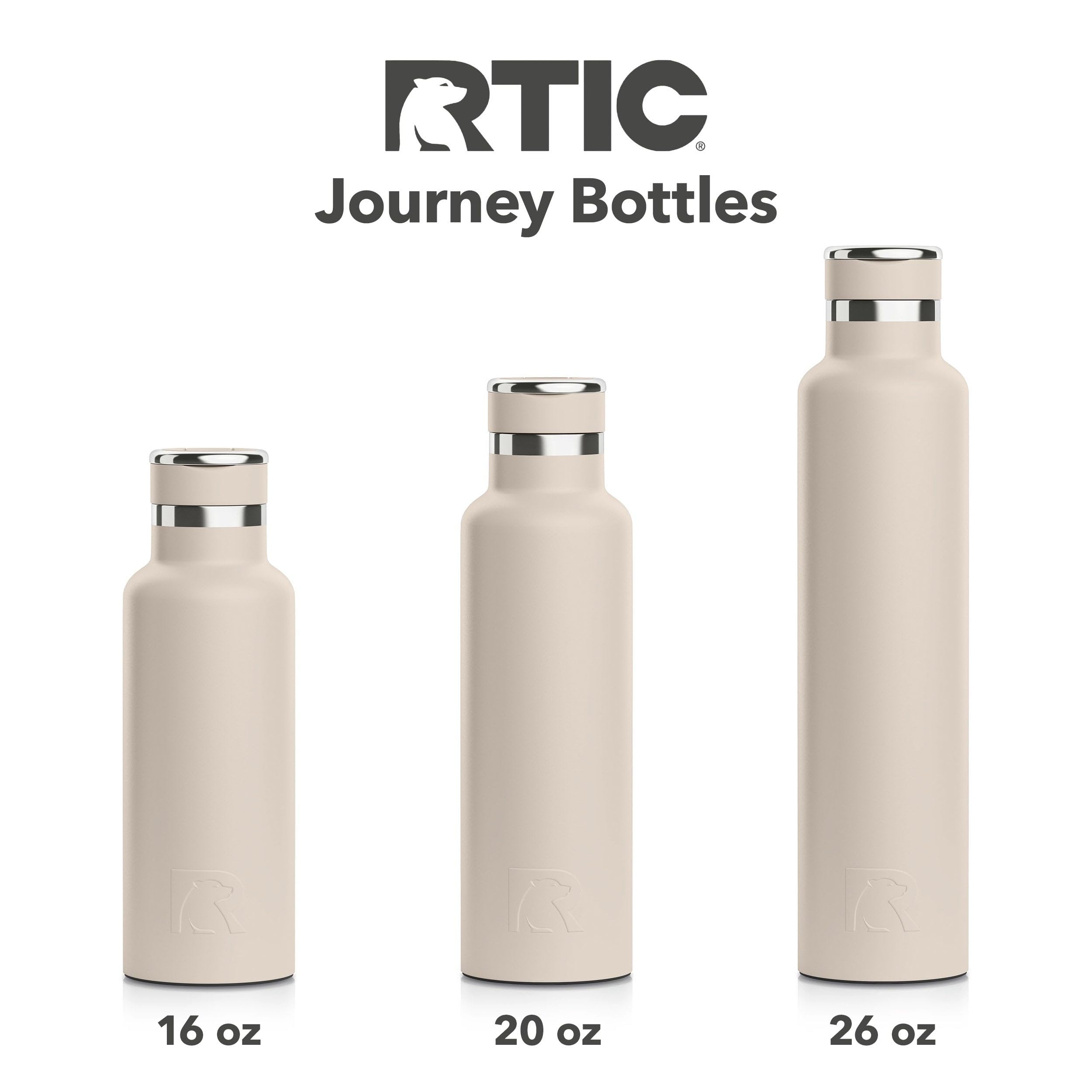 Amazon.com: RTIC 26oz Journey Water Bottle Ceramic Lined Metal