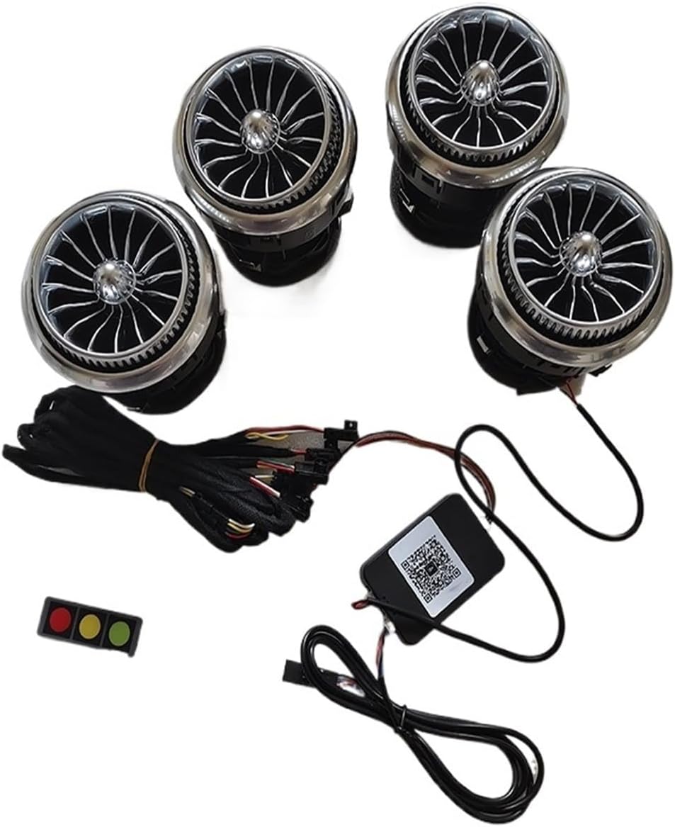 EQS Car Front Dashboard Air Condition Vent Outlet Turbo Interior Fit For Benz V Class EQV Vito W447 Metris V250 V220