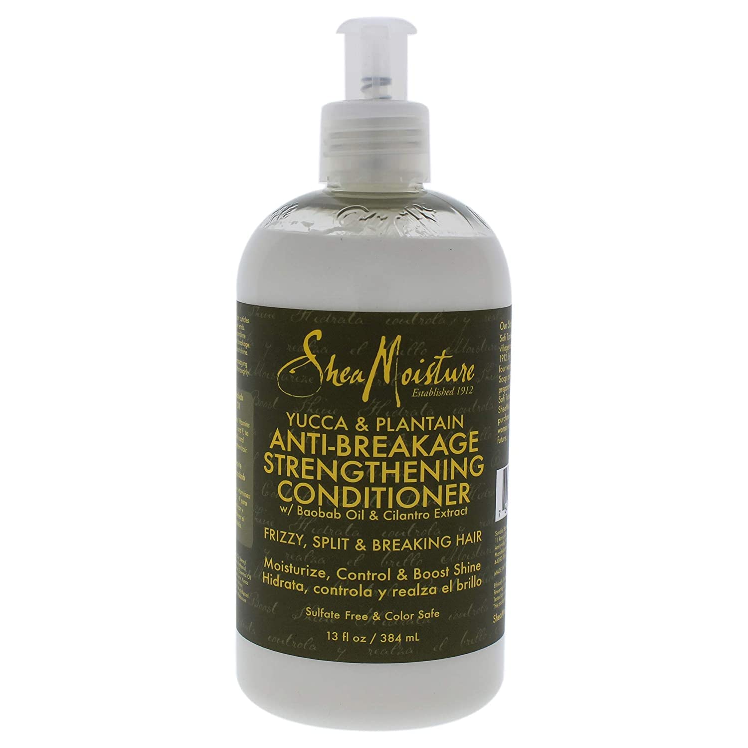 Shea Moisture Yucca & Plantain AntiBreakage Strengthening Conditioner, 13 Ounce