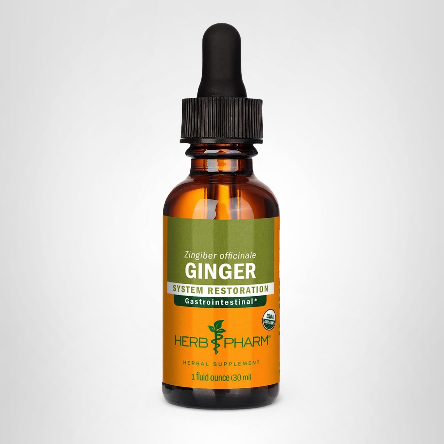 Herb Pharm Ginger Liquid Extract: Organic Supplement for Digestion