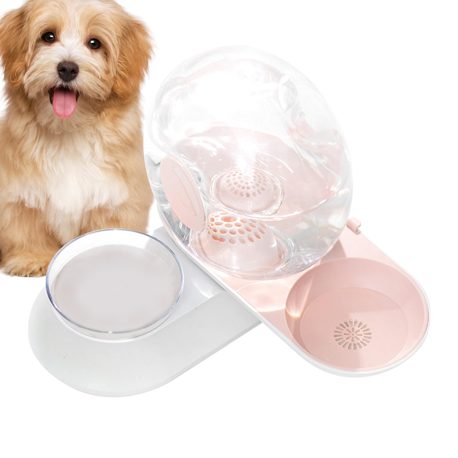 Bebedero para Perros Fuente de Agua para Mascotas con Forma de Caracol y | Dispensador Automático de Agua Perros para Cachorros Conejos Animales Todas las Razas