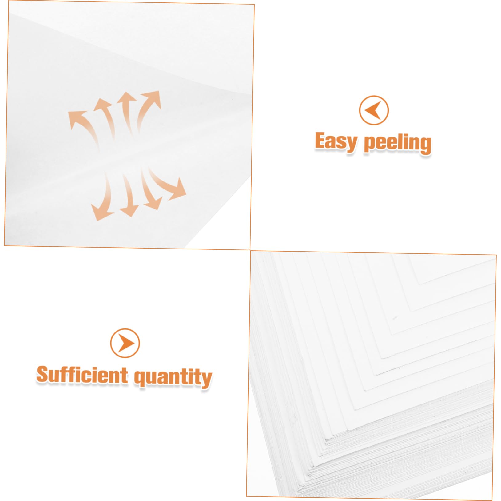 Veemoon 100 Hojas Etiquetas Adhesivas Mate Autoadhesivas para Imprimir Etiquetas de Dirección y Pegatinas para Pequeñas Papel Adhesivo para Impresión y Envío