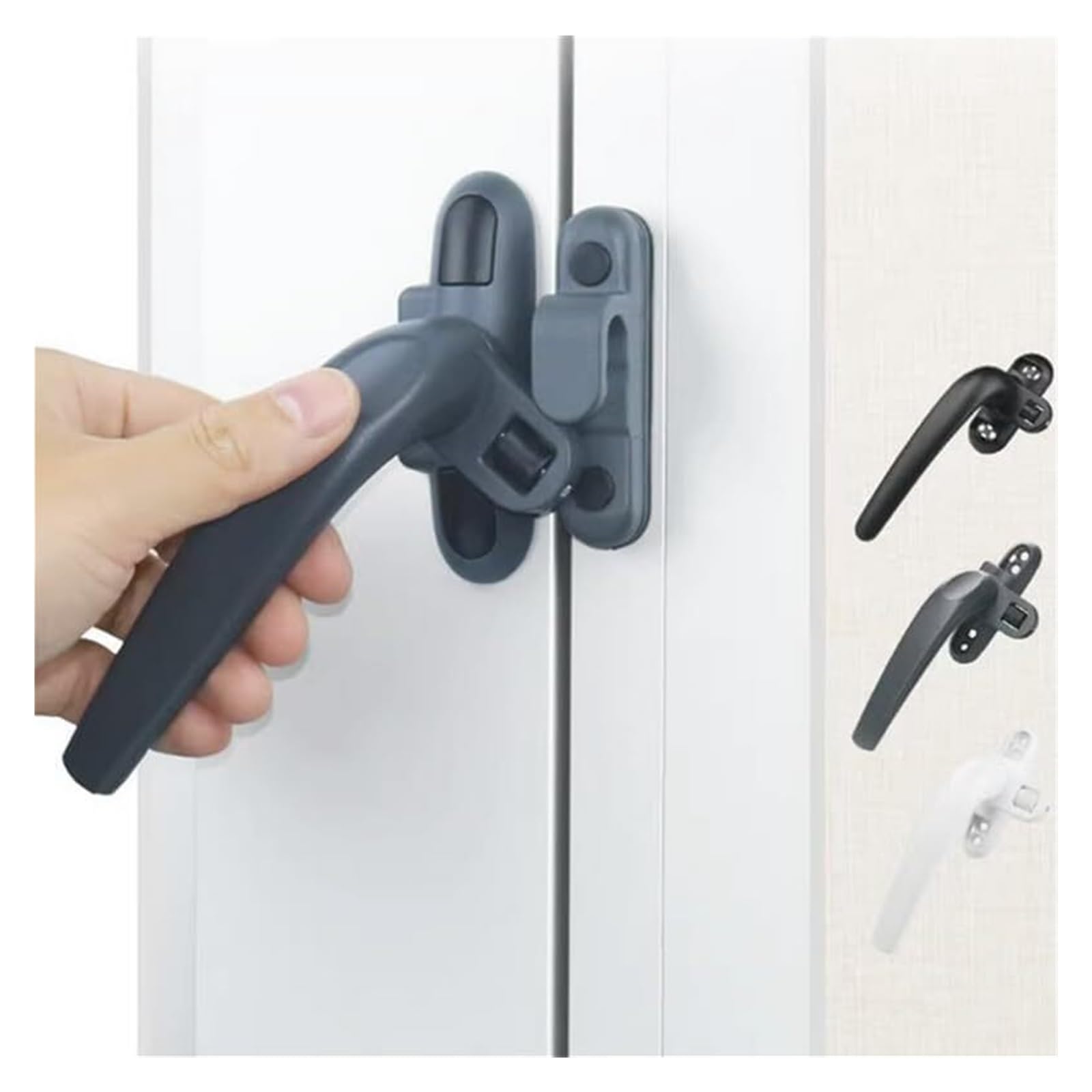 Poignée de fenêtre à verrouillage clé en aluminium