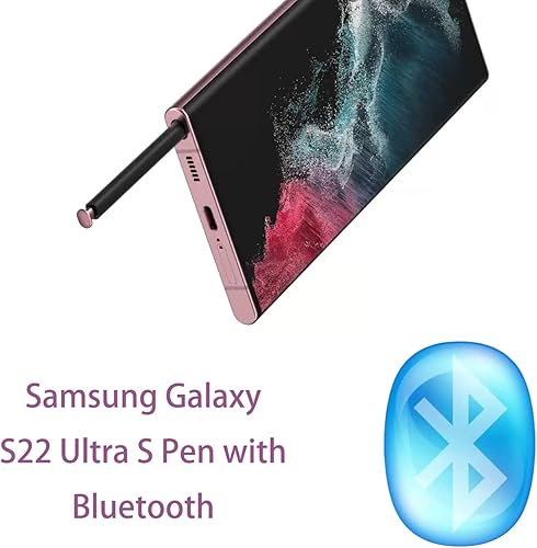 Miniatura 2 de S22 Ultra S Pen con Bluetooth para Samsung Galaxy S22 Ultra 5G SM-S908 Stylus Pen con control remoto S22 Ultra S Pen Reemplazo (borgoña)