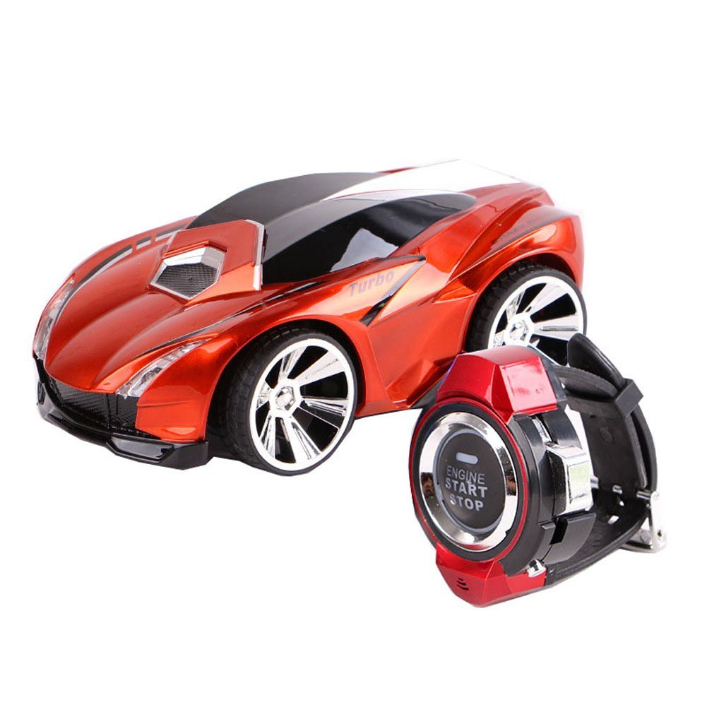 6CH 2.4G Voice Control Vehicles Racing Car High Speed Smart Watch RC