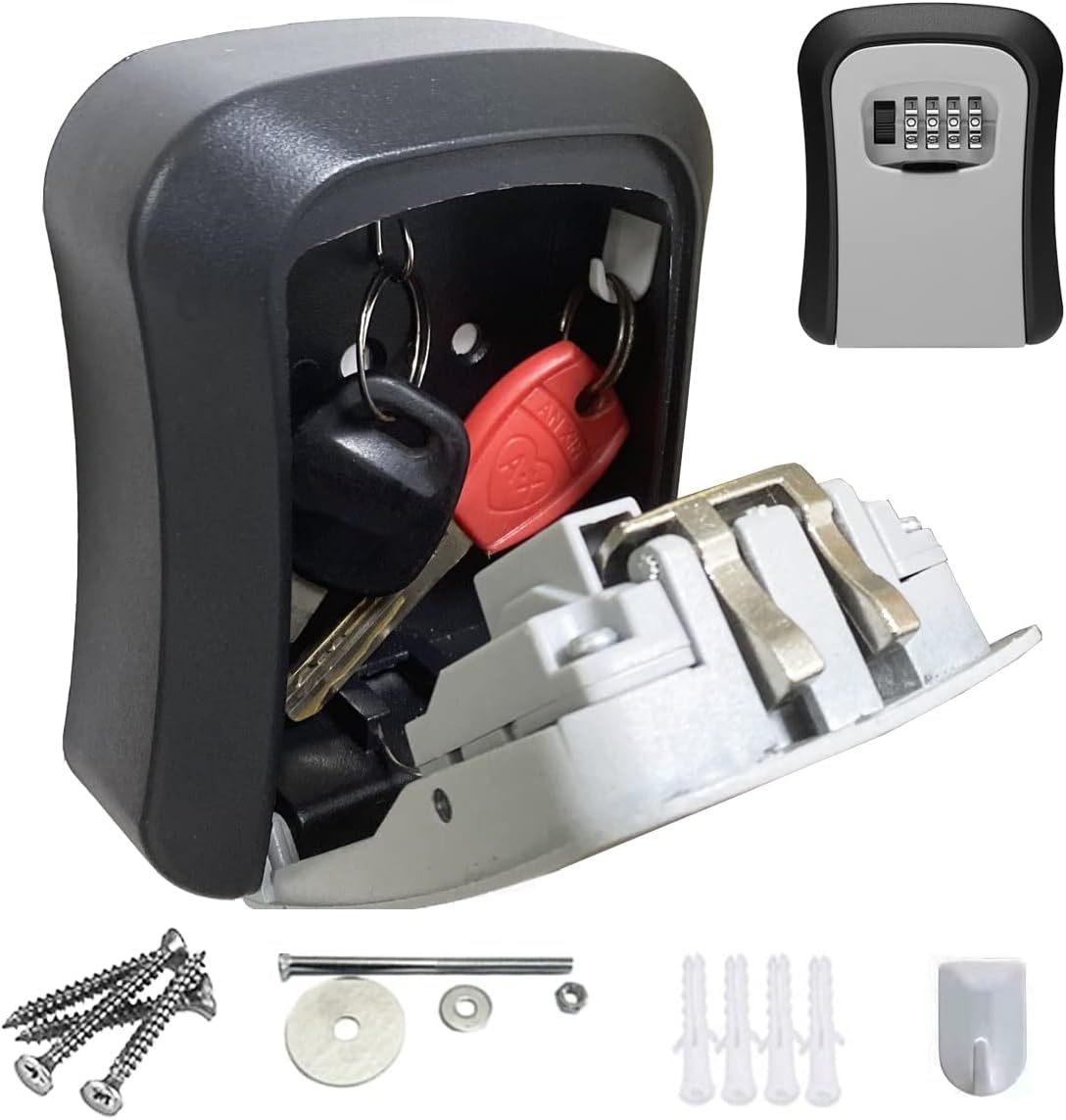 Buy Key Lock Box Security Key Lock Box For House Outside Wall Mount Key Lock Box With