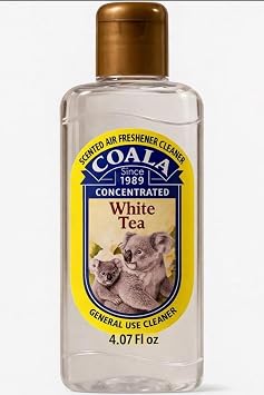 Coala Scented Cleaner White Tea - Air Freshener - Cha Branco 4.07 Fl Oz 120 ml