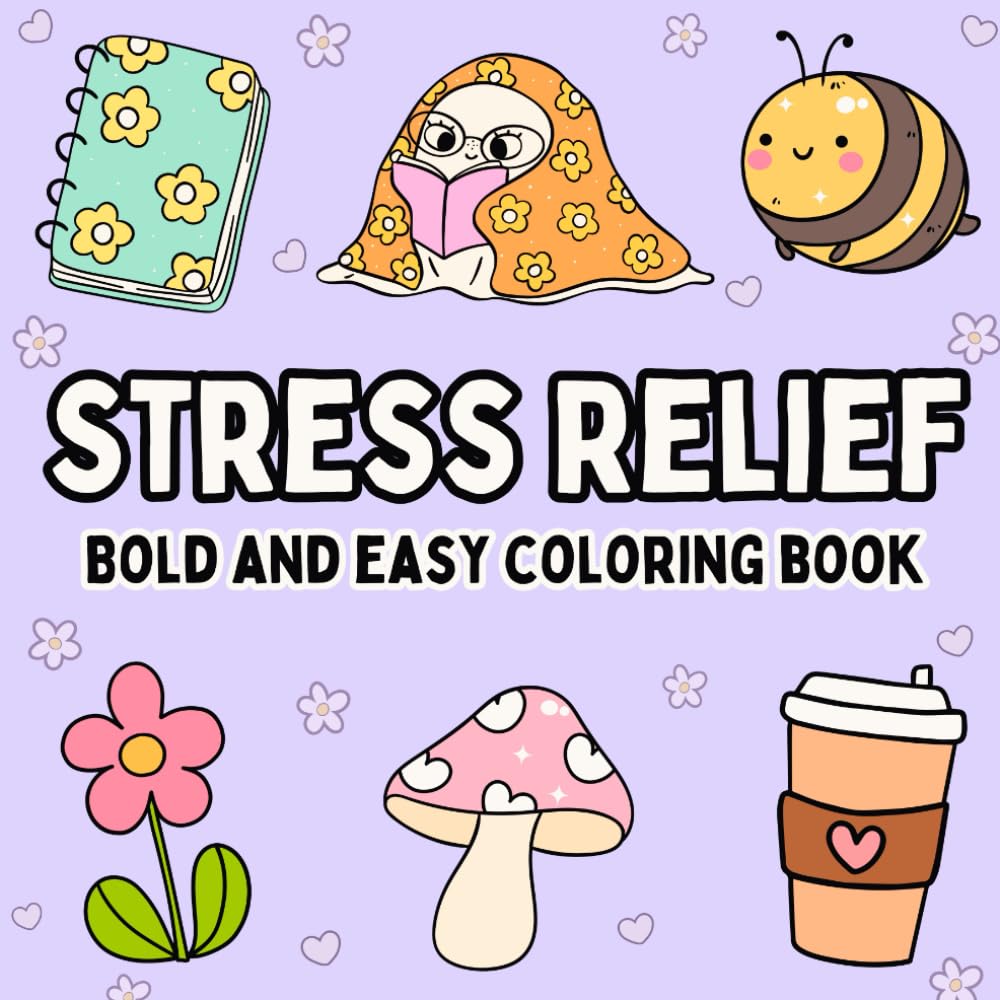 CozyColoring: “Color Your World: Bold & Easy Designs For Cozy Moments”