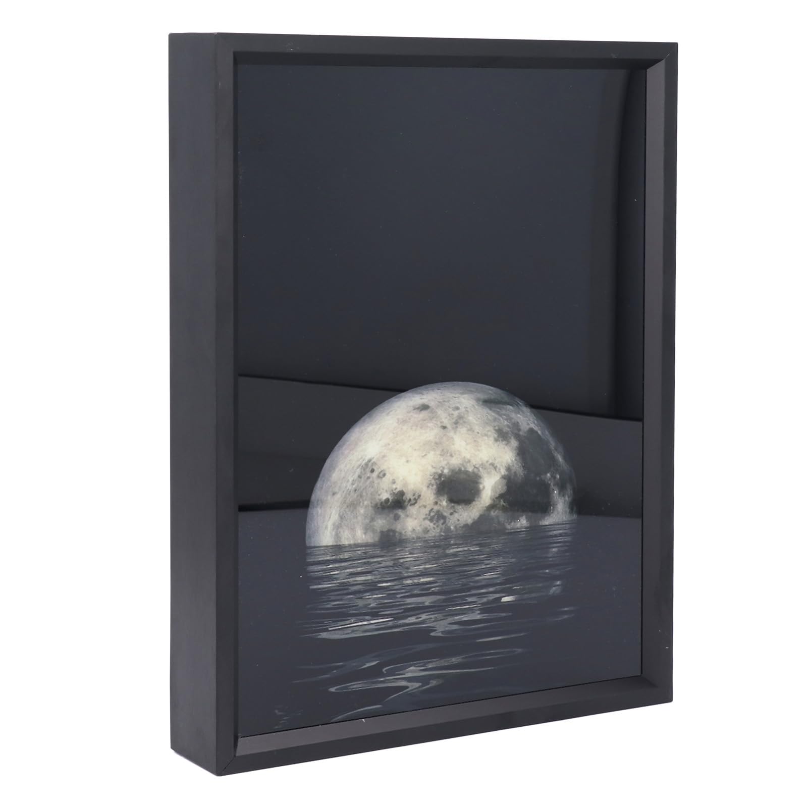 Cassa Bluetooth Luce Notturna con Design Quadro Artistico, Bagliore | Lampada con altoparlante wireless BT, alimentata tramite USB, per camera da letto, regalo romantico per uomini e donne