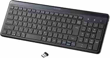 静音 ワイヤレステンキー付き 折り畳み式 キーボード 超薄型 無線静音コンパクトキーボード - TK-QT30DMBK