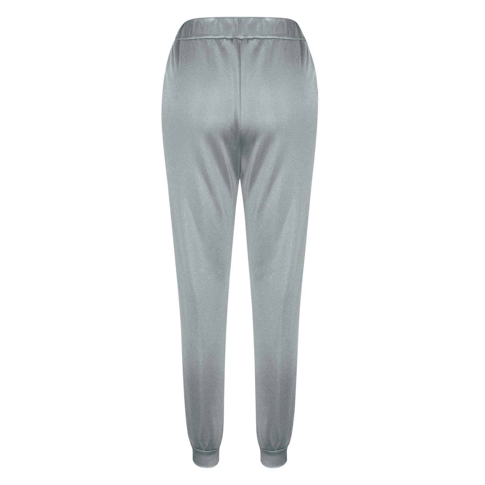 Sweatpants Womens Casual Pants High Waist Joggers Pockets Cinch Bottom Athletic Trousers Loose Fit Gym Activewear