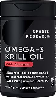 クリルオイル（オメガ3脂肪酸系）Krill Oil 60 Liquid Softgels, 2 month Supply