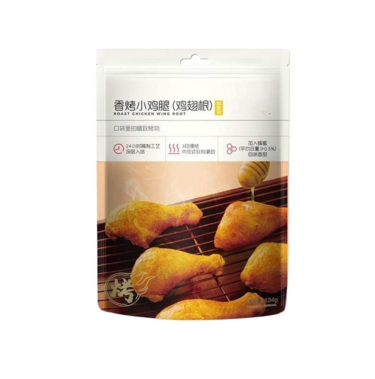 Patas De Pollo Asadas Con Sabor Baocao, 134g, Alitas De Pollo, Raíces, Patas De Carne, Bocadillos De Carne Informales(4bag)