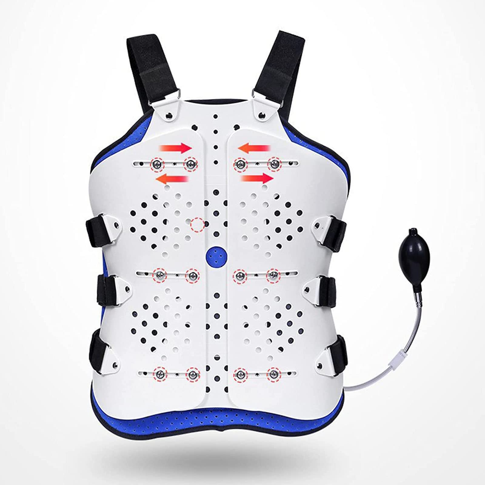 Orteza stabilizująca kręgosłup piersiowo-lędźwiowy Regulowana orteza stała Ergonomicznie zaprojektowana Pomocna w zapobieganiu garbowi lub korekcie postawy 1 (Color : 3)