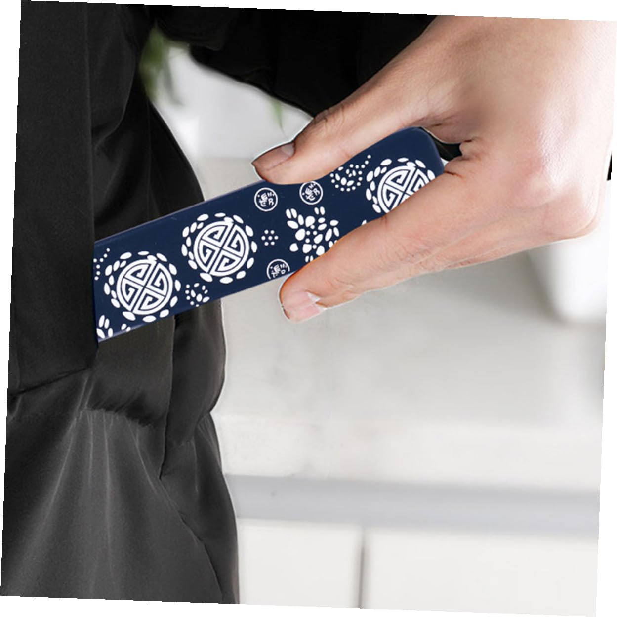 Toyvian 2sets Kit di Bacchette in Legno con Contenitori Bacchette per Sushi Stile Giapponese Antiscivolo per Uso Quotidiano e Viaggio