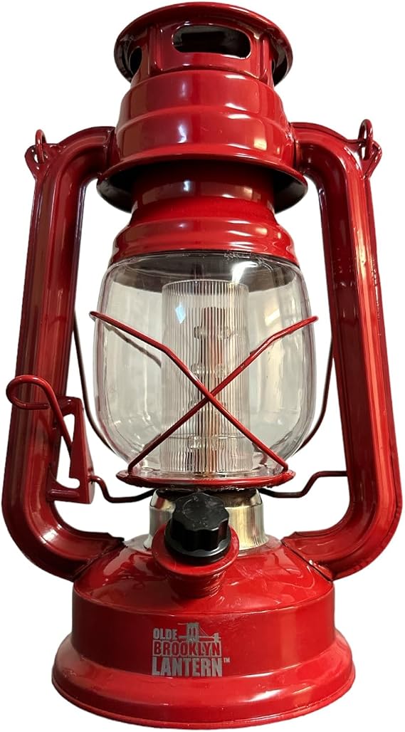 As Seen On TV Olde Brooklyn Lantern - Red - Two Pack