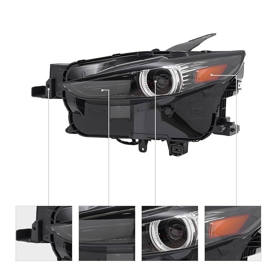 マツダ　MAZDA CX-30 左ヘッドライトD41V-51-040A Amazon.com: PIAOCAIYIN For 2020 2021 2022 2023 Mazda CX30 CX