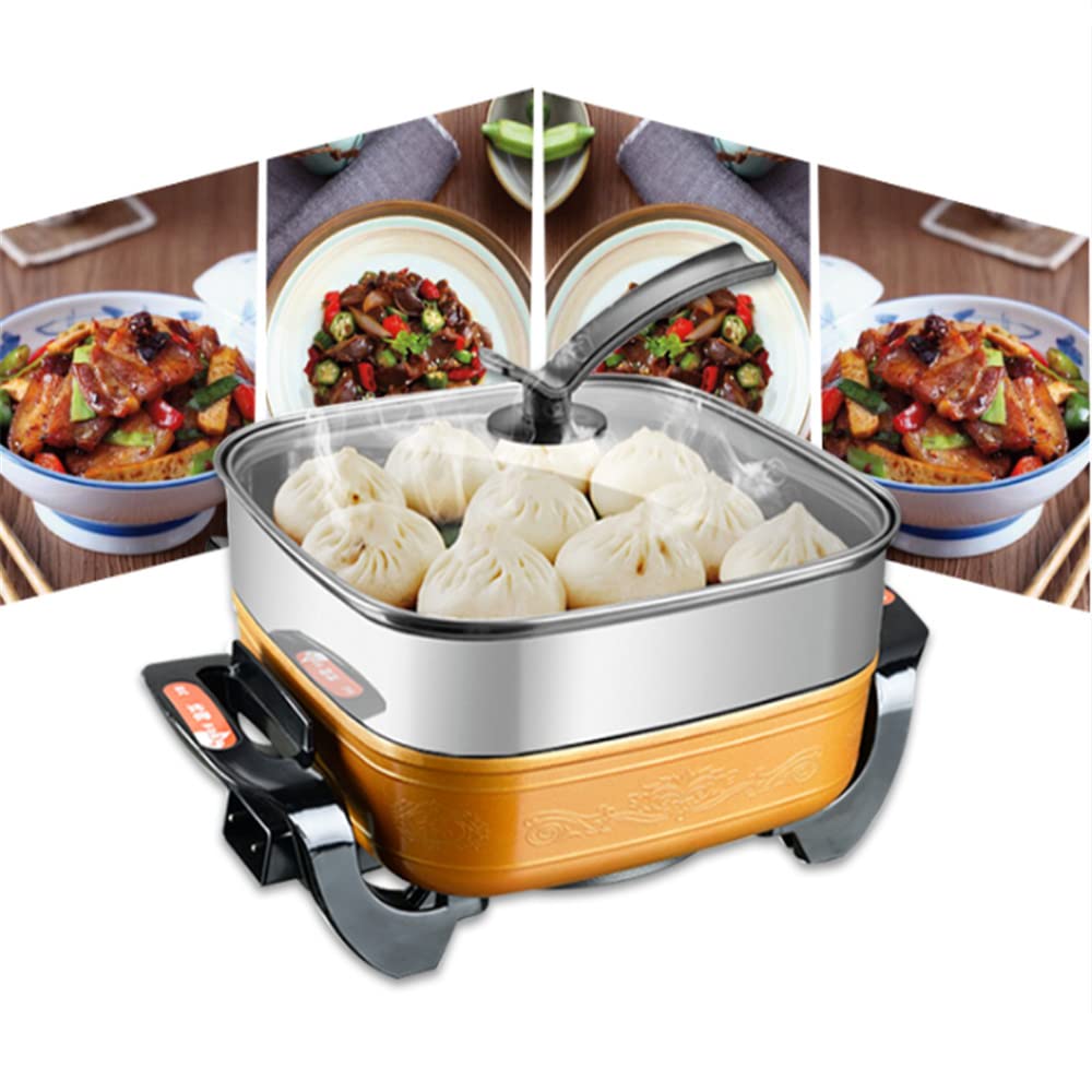 Tapa Sarten,Tapa Olla 30 cm bandeja de la tapa cuadrada tapa de la tapa de la tapa de la tapa de la tapa de la tapa de la tapa de la tapa con la manija de las tapas del molinador de la olla de acero i