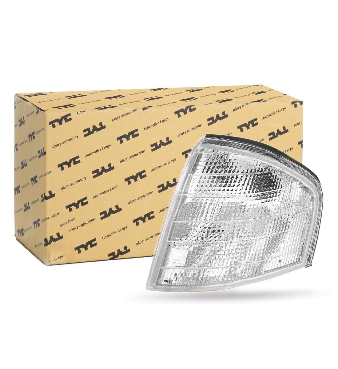 Intermitente Blanco Izquierdo TYC Para Mercedes Clase C W202 / S202 (1993-2001) - Lado Conductor, Calidad OEM