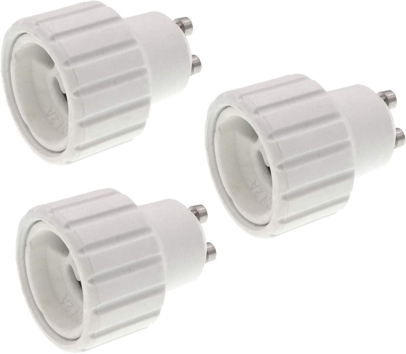 TWDRTDD Gu10 to Gu10 Socket Extender - 3 Pcs Light Bulb Lamp Adaptor Converter Holder