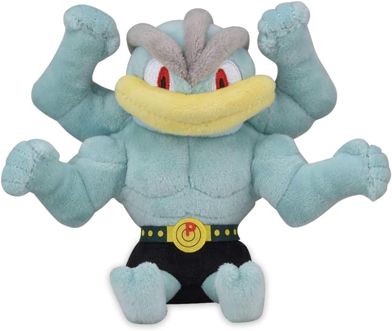 Pokemon Center: Sitting Cuties: Machamp Plush # 68 - Generation 1