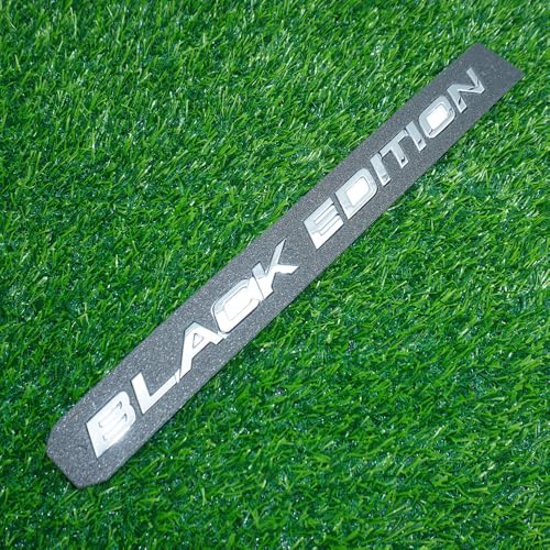 Image of Rear Tailgate Trunk Lid Emblem Nameplate 3D Letter Badge Replacement for 20-21 Black Edition 08F20-TG7-100G 1Pc (Chrome)