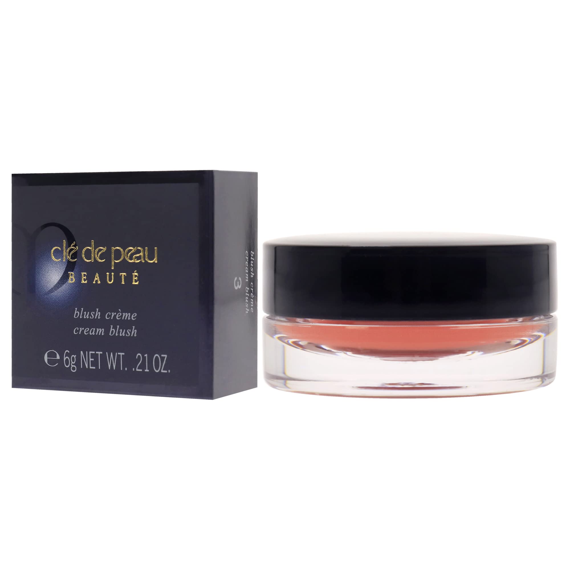 Cream Blush Rouge, 3 Persimmon Orange