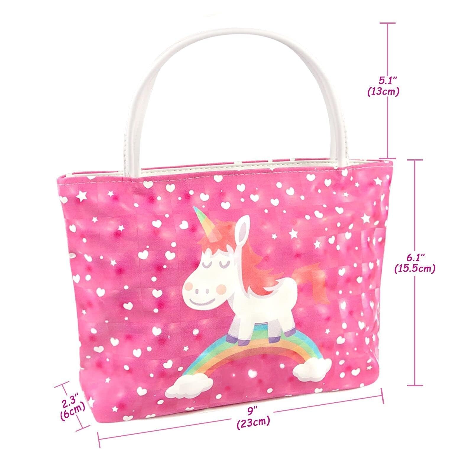 BNUZEIYI Accesorios para Muñecas Bebe- Set de Alimentación y Cuidado con Bolsa de Pañales para Niñas Juguetes Regalo, Ropa para Muñecas de 14-16 y 18 Pulgadas