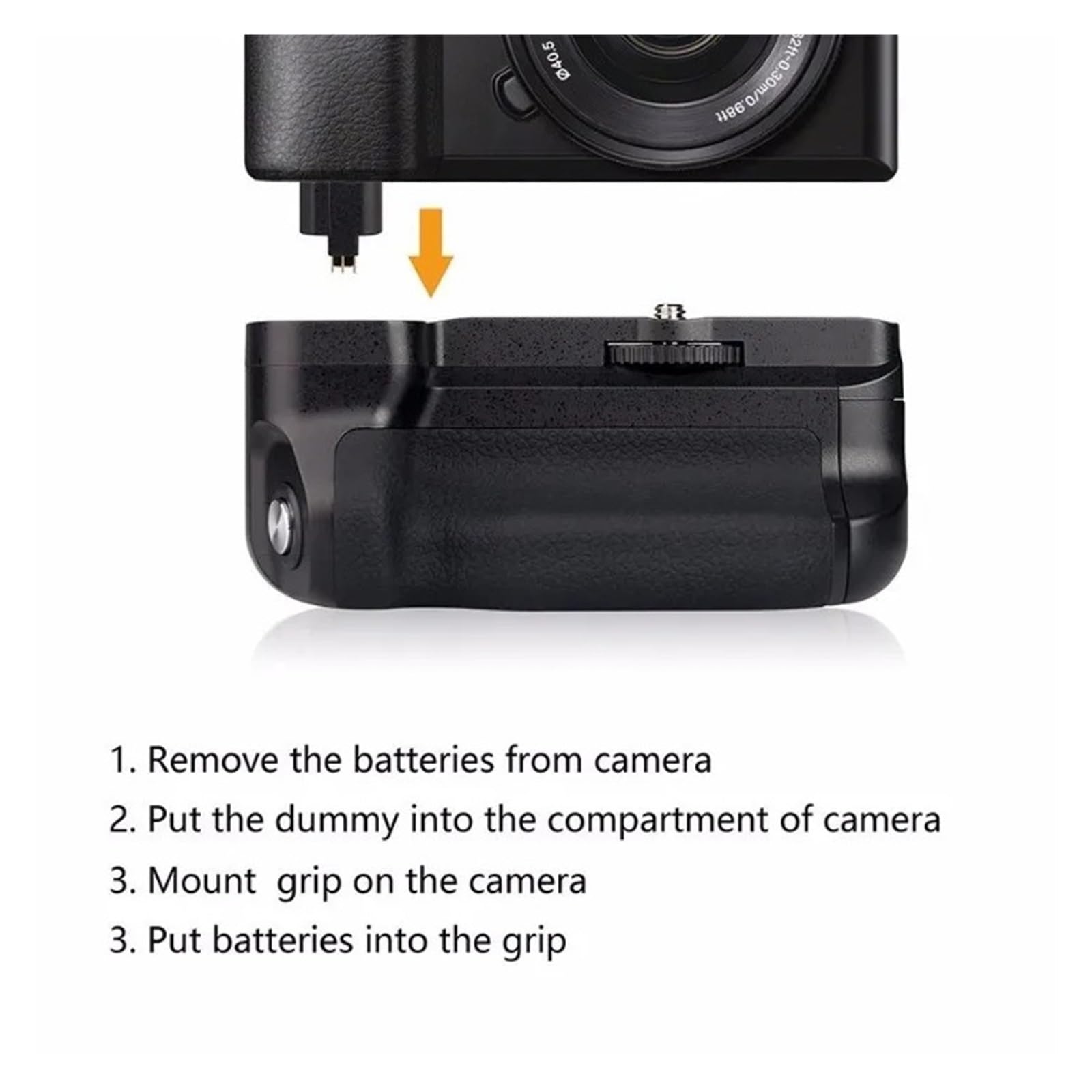 Compatibile con l'impugnatura portabatteria Sony A6300 A6400