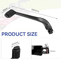 Vista 5 de JAVIK Palanca de Cambios de Engranajes para Honda Recon 250 TRX250EX TRX250X TRX250 TRX250TM 1997-2023 Todo el Año OEM# 24701-HN6-A30 24701-HM8-000