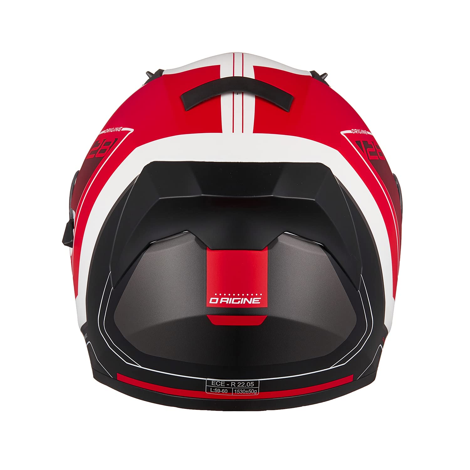 ORIGINE Motorradhelm Integralhelm Rollerhelm ECE mit Doppelvisier Sonnenblende